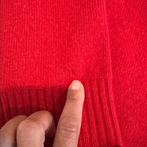 Ralph Lauren Men's Bold Red Crewneck Sweater-Size XL - Picture 4 of 5